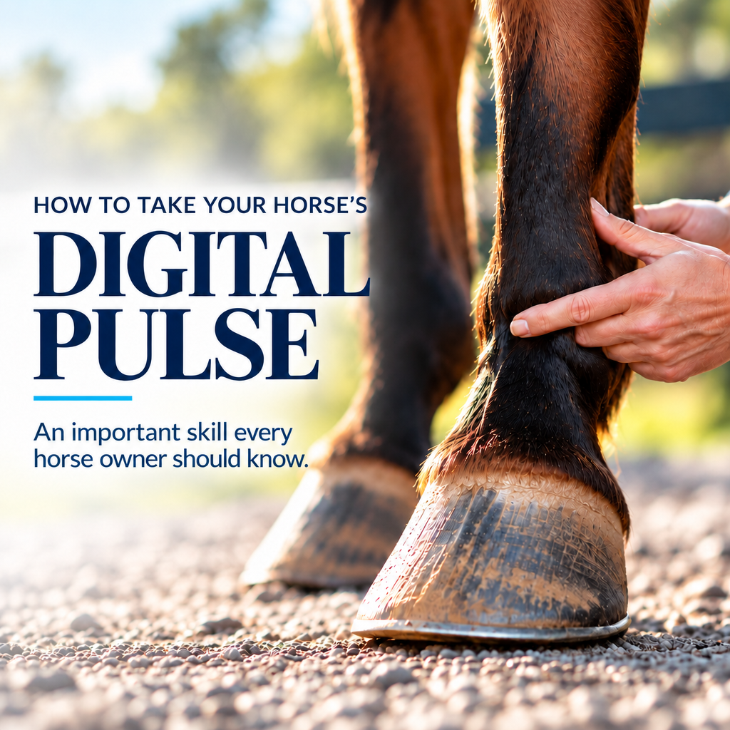 How To Take Your Horse's Digital Pulse