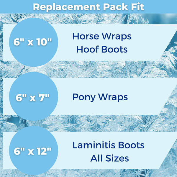 Ice Horse Cold Capsule Inserts - Equine Cold Therapy Packs - MacKinnon ...